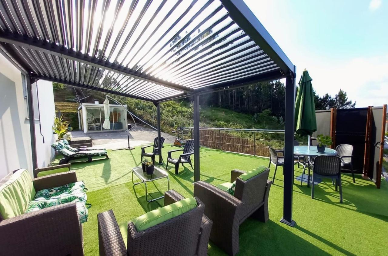 Casa Rocha Velha Con Terraza Y Piscina Particular Appartement Santiago de Compostella Buitenkant foto