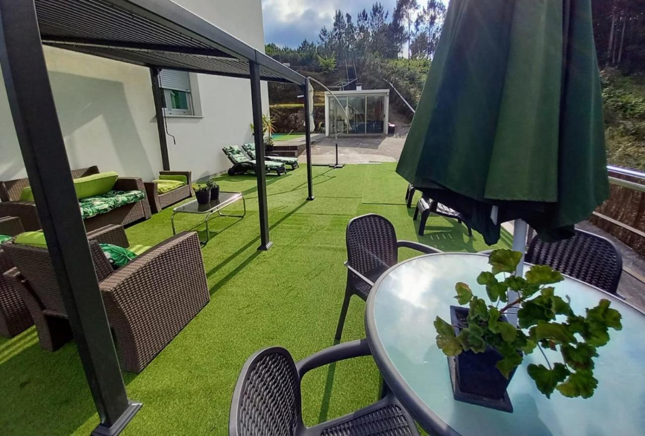 Casa Rocha Velha Con Terraza Y Piscina Particular Appartement Santiago de Compostella Buitenkant foto