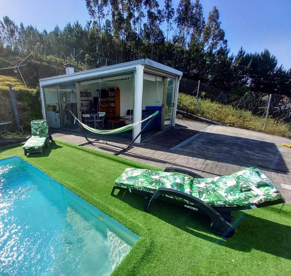 Casa Rocha Velha Con Terraza Y Piscina Particular Appartement Santiago de Compostella Buitenkant foto