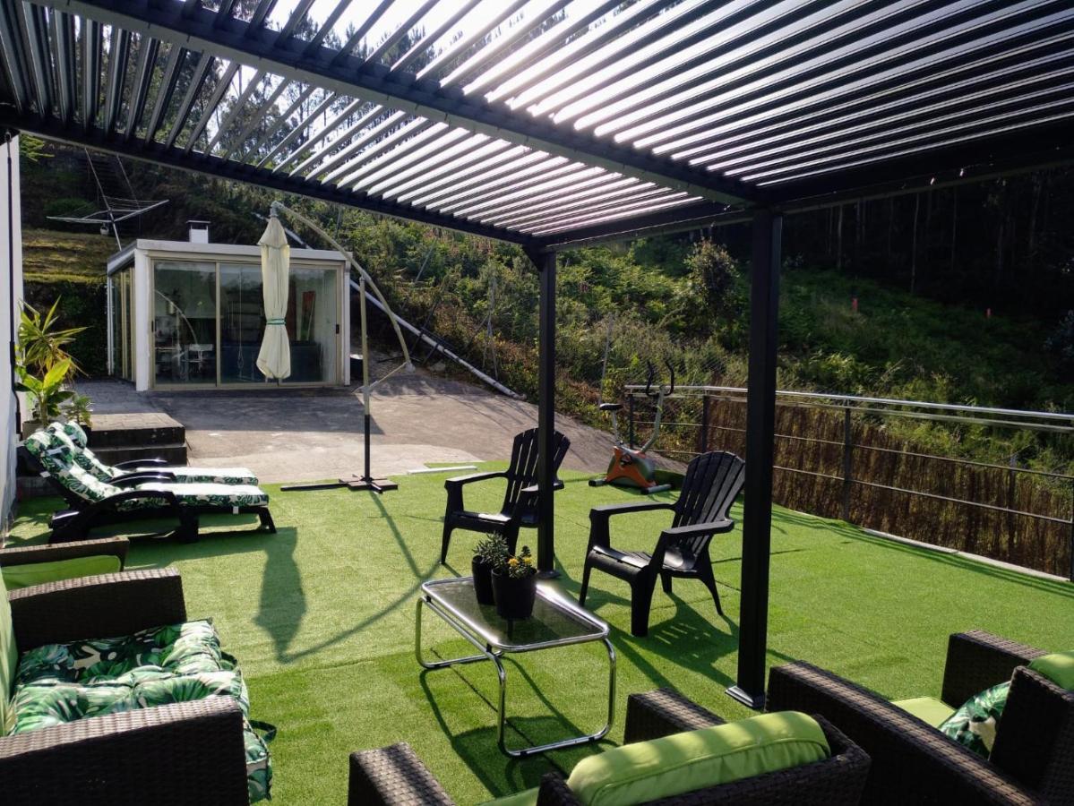 Casa Rocha Velha Con Terraza Y Piscina Particular Appartement Santiago de Compostella Buitenkant foto
