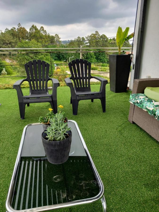 Casa Rocha Velha Con Terraza Y Piscina Particular Appartement Santiago de Compostella Buitenkant foto