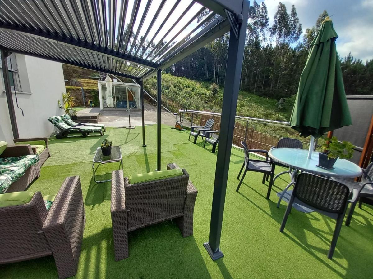 Casa Rocha Velha Con Terraza Y Piscina Particular Appartement Santiago de Compostella Buitenkant foto