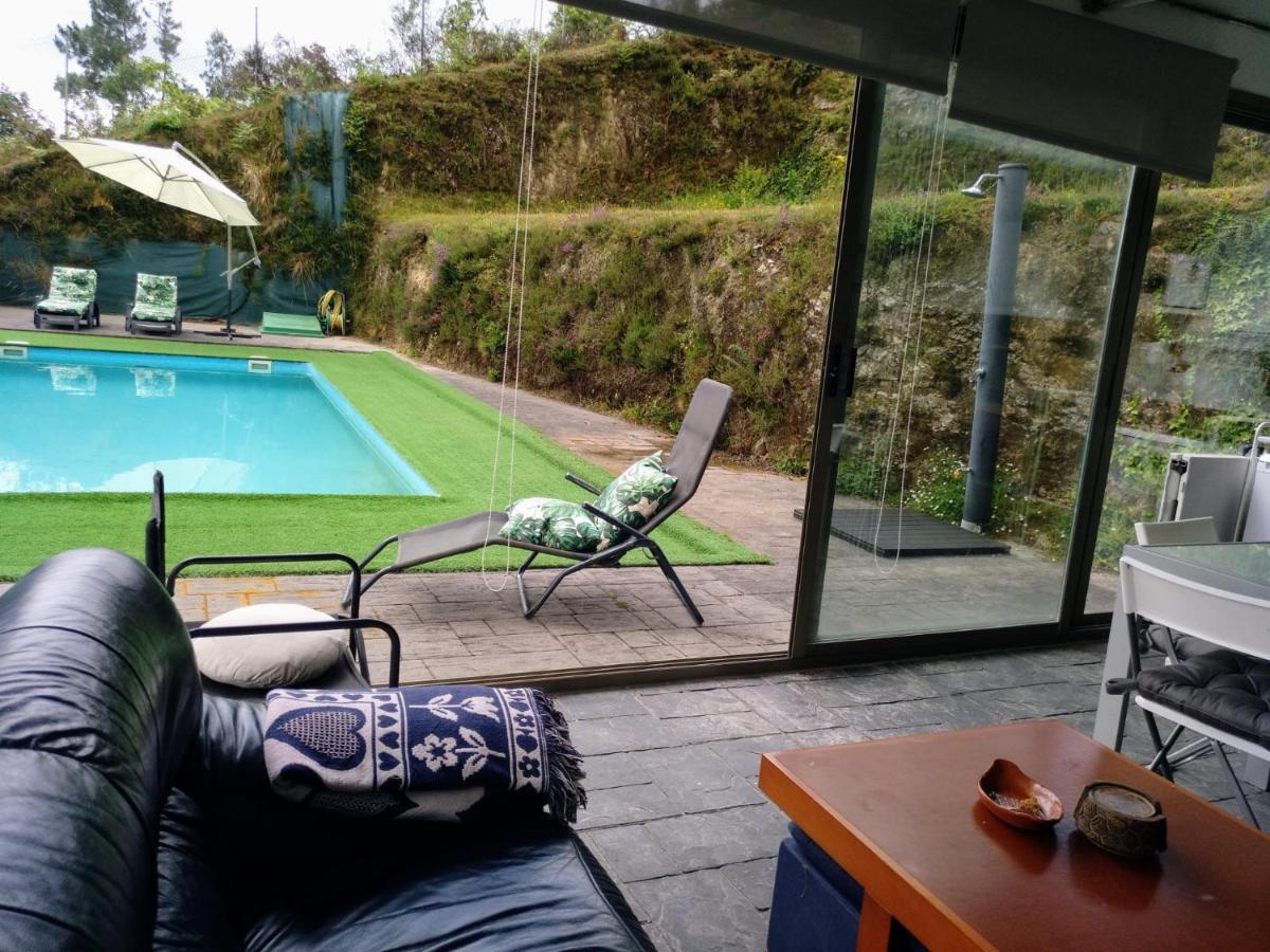 Casa Rocha Velha Con Terraza Y Piscina Particular Appartement Santiago de Compostella Buitenkant foto