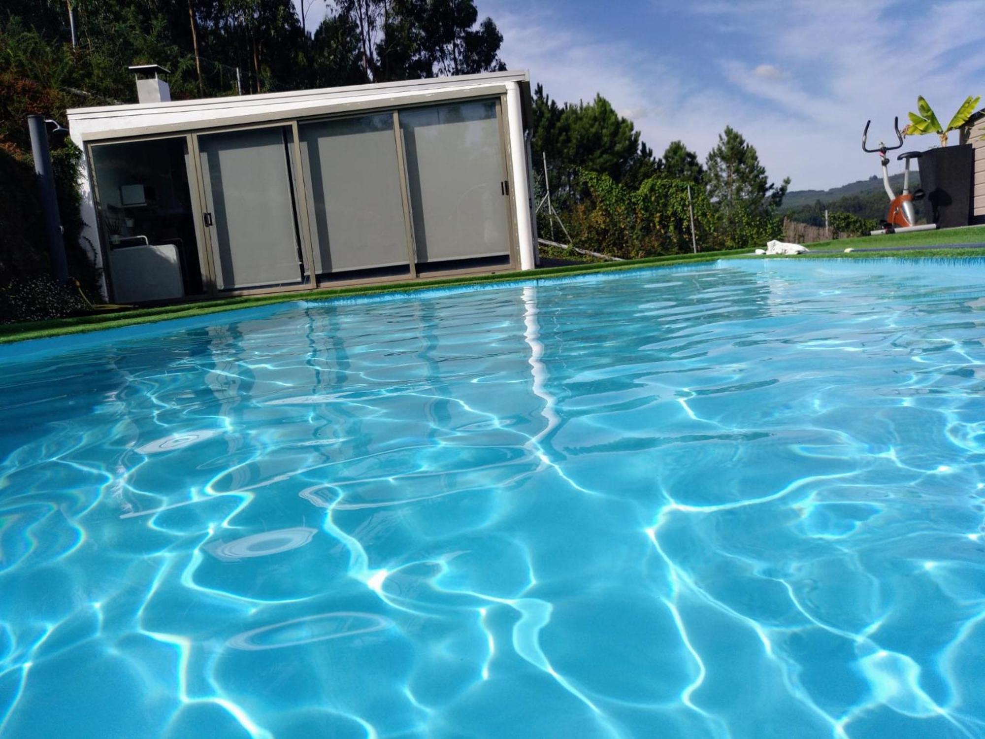 Casa Rocha Velha Con Terraza Y Piscina Particular Appartement Santiago de Compostella Buitenkant foto
